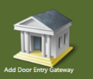Add Door Entry Gateway Icon