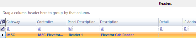 Select Elevator Reader