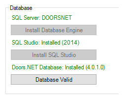 SQL Management Tools Installed