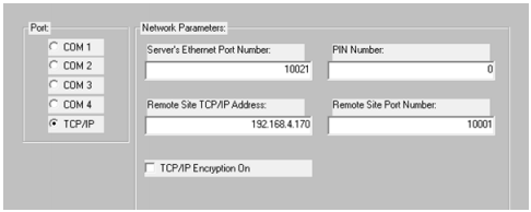 Doors32 TCPIP Settings
