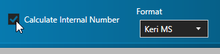 Calculate Internal Number