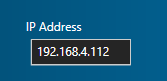 NXT IP Address