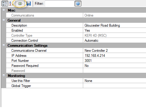 Advanced View Disabled