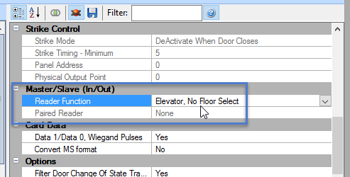 Verify Reader Settings