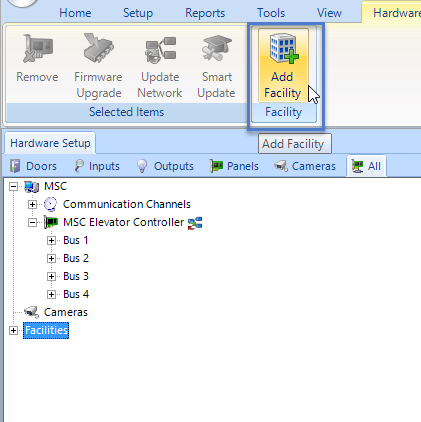 Add Facility Icon