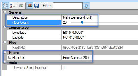 Set Floor Count