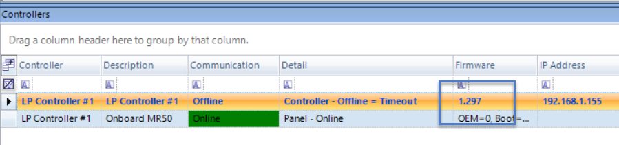 LP Controller Firmware
